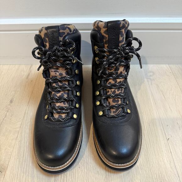 Cole Haan W25589 Women's 10.5 ZG Explorer Gateway Hiker Waterproof Boot, Black - Picture 1 of 12